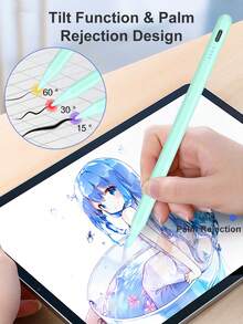 Stylus Pen Active Stylus Pen For IPad With Tilt Function And Palm Rejection Spring Birthday Gift - Mint Green - View 8