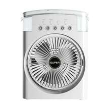 OBOVAY Quạt điều hòa mini 3 trong 1 mới dành cho gia đình, tích hợp đèn ngủ LED, máy tạo ẩm di động, quạt lưu thông không khí, sử dụng nguồn USB, thích hợp cho văn phòng và nhà ở. - màu ngẫu nhiên - Xem 6