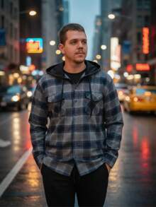 Men Jackets & Coats - Grey - View 11