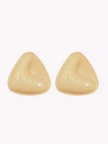 1 Pair Invisible Thickened Push-Up Bra Inserts - Double-Sided Adhesive Silicone Pads With Secure Grip, Perfect For Bikinis, Swimsuits & Activewear - Apricot - View 13