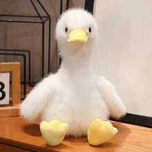 1pc Cute Sitting Duck Plush Doll, Fluffy Duckling Stuffed Animal, Children's Gift, Sleeping Companion, Home Decor, Holiday Gift - Multicolor - View 16