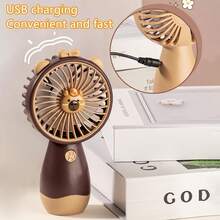 Handle Fans - قهوة - مشاهدة 3