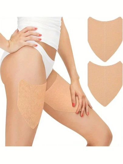 Được thiết kế cho các hoạt động mùa hè, đai chống ma sát đùi với thiết kế miếng dán ở mặt trong đùi và bắp chân giúp giảm thiểu ma sát và hỗ trợ đùi một cách kín đáo. Lớp đệm vải may chắc chắn giúp nâng đỡ đùi và ngăn ngừa ma sát. Phù hợp cho cả nam và nữ vào mùa hè để ngăn ngừa ma sát và cọ xát ở mặt trong đùi nhờ các miếng dán chống ma sát co giãn.