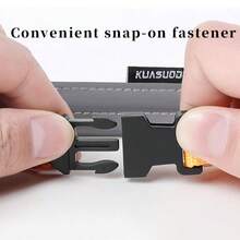 New Reflective Cycling Strap, Leg Strap Tightener, Road/Mountain Bike Safety Warning Band For Night Running - Blue - View 5