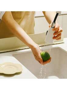 Silicone Sink Splash Guard, Kitchen Sink Splash Protector, Waterproof Mat For Handwashing Basin, Home Sink Splash Board - Multicolor - View 2