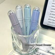 12 Colored Markers That Do Not Bleed Or Feather, Featuring High-Quality Ink. Perfect For Highlighting Notes In Class, Quick-Drying And Suitable For Various Papers. Ideal For Diaries, Art, Crafts - Highlighter+Notes - View 2