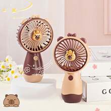 Handle Fans - قهوة - مشاهدة 1