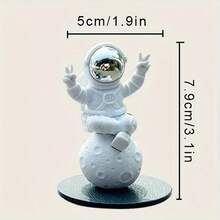 1件宇航员造型汽车装饰挂件，汽车内饰装饰吊坠，汽车后视镜挂饰 - A - 查看 2