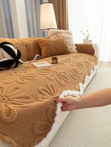 1 tấm bọc ghế sofa chống trượt có thể giặt được, phù hợp với ghế sofa hình chữ L 3 chỗ ngồi, thiết kế chần bông và khóa từ tính, tấm bảo vệ ghế sofa màu xám mềm mại. - Màu Khaki - Xem 5