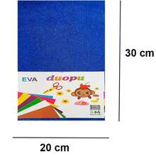 Lecute 10 Foamy Diamantina Autoadherible Glitter Foami Goma Eva Fom Colores - C - Ver 3