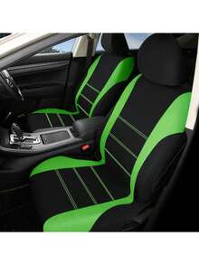 2pcs Car Front Seat Covers, Seat Protector Cushion, Dust-Proof Decorative New Design - Style a - View 3