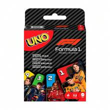 Mattel 美泰UNO F1卡牌游戏，适合儿童、家庭、旅行和户外露营，卡牌印有F1赛车世界图案。 - 彩色 - 查看 15