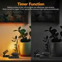 Bedroom Lamp With Wireless Control, Rechargeable LED Reading Wall Sconce, Bedside Lamp. - 黑色 - 查看 7