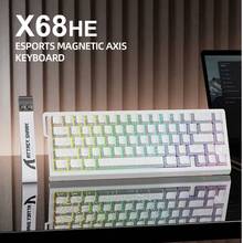 X68HE 游戏机械键盘，磁吸式开关，0.01mm 极速触发，8000Hz SOCD/Rs，0.125ms，专为专业游戏玩家打造 - 查看 14