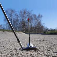 Golf Magnetic Alignment Rods,Golf Club Alignment Sticks,Magnetic Swing Training Aid Accessories Visualize Calibrate ,Hit The Target With The Correct Golf Swing,Golf Present - 黑色 - 查看 8