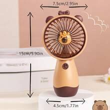 Handle Fans - قهوة - مشاهدة 6