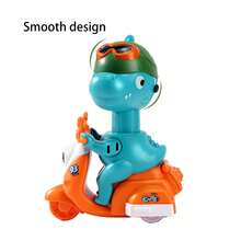 Cute Cartoon Dinosaur Motorcycle Toy, Suitable For Children 3+ Years Old, Available In 3 Colors, Fun And Adorable Design - Multicolor - View 6