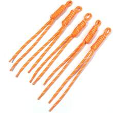 5 piezas/paquete Cuerda de nailon tejida a mano, cuerda de montañismo de 24-28 cm para hacer nudos, llaveros, teléfonos, bolsas, muñecas, decoración colgante DIY y accesorios - Cuerda de nailon - Ver 16