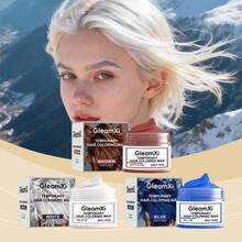 Temporary Hair Coloring Wax 50g,White/Blue Color Available, Gentle Formula Scalp Friendly Highly Pigmented Daily Hair Styling Party Outdoor Events - Multicolor - View 12