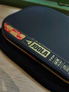 马年限量版匹克球拍，碳纤维拍面，T700原碳纤维强力版，专业级匹克球拍，增强爆发力和最大旋转，USAPA认证 - 紅色 - 查看 4