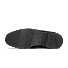 Boys Dress Shoes Slip-On Loafers Tuxedo Patent Classic Velvet Shoes(Runs Small, Please Order One Size Up) - màu đen - Xem 9