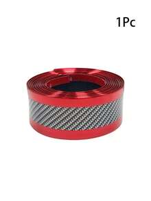 1pc Carbon Fiber Style Car Door Sill Protector Film, Anti-Scratch Car Decor Accessory - A - View 12