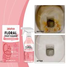 Floral Scented Toilet Cleaner, Bathroom Toilet Cleaning Agent, Fragrant Deodorizing Stain Remover - 120ml - View 3