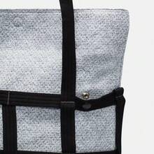 Túi tote/túi đeo vai Nike dung tích lớn bằng vải, có khóa nam châm, kiểu dáng unisex/dành cho cặp đôi, màu xám khói. - Khói xám - Xem 4
