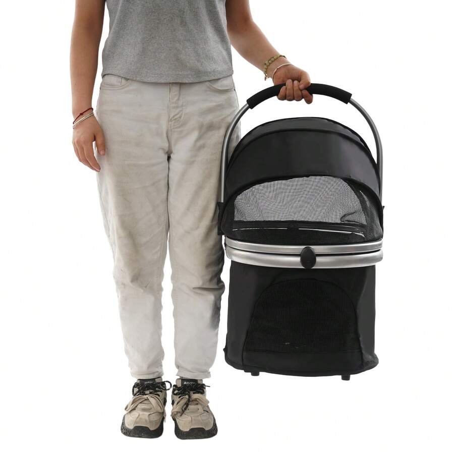 YUNRUX Storage Island & Carts - Black - View 1