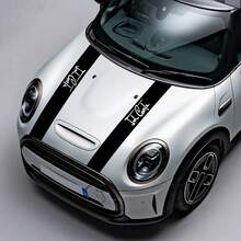 Pegatina para capó de coche, decoración de vinilo, calcomanía, accesorios de sintonización automática para MINI John S R55 R56 R60 F55 F56 F60 F54 R61 R53 R57 - Pegatina para coche - Ver 2