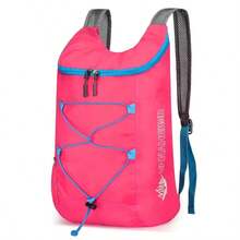 LOTANK Mochila deportiva plegable multifuncional ultraligera para exteriores, bolsa de fitness portátil impermeable de nailon - Multicolor - Ver 16