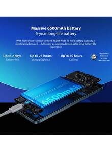 Redmi Note 15 Pro 4G NFC 全球版智能手机，搭载联发科 Helio G200 Ultra 处理器，配备 6.77 英寸 AMOLED 显示屏、2000 万像素超清后置摄像头、3200 万像素前置摄像头、6500mAh（典型值）电池、45W 涡轮快充，以及小米 HyperOS 2 AI 功能。 - 黑色 - 查看 3