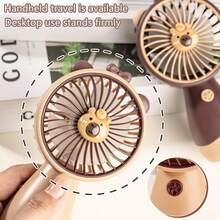 Handle Fans - قهوة - مشاهدة 2