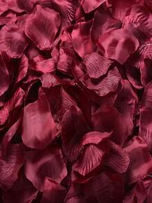 100pcs Multi-Color Artificial Rose Petals - Essential For Weddings! Beautiful Romantic Design, Made Of High-Quality Soft Non-Woven Fabric, Realistic 3D, Wrinkle-Resistant And Long-Lasting - View 5