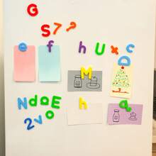 SHINDEL 112 PCS Magnetic Letters And Numbers Set For Kids, Educational Alphabet Learning Magnets, Colorful Refrigerator Toy - Multicolor - View 9