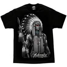 Authentic D Gonzales Dga Warrior S T Shirt M-4Xl - Black - View 2