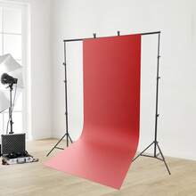Adjustable Photography Backdrop Stand 2.8m*3m Foldable Background Support System With Clips Carry Bag For Wedding Portrait Product Photo Studio Shooting - Black - View 9