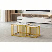 Couchtische - Weiß + MDF-3 - Übersicht 10