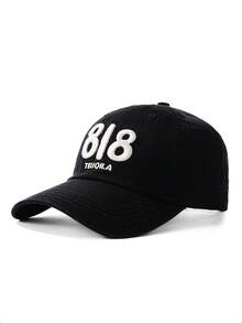 1pc Women's Adjustable Baseball Cap, Embroidered Fashionable Versatile Hat, Flattering Design - Baseball Cap - View 16