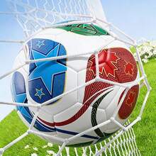 Bol de fútbol resistente y de alta elasticidad, especial para partidos de entrenamiento juvenil - Multicolor - Ver 5