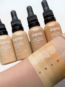 Playboy Microfinish Powder Kit + Dapop Vegan Fluid Foundation + Dapop Powerful Shield 15ml - P2-b1 - View 6