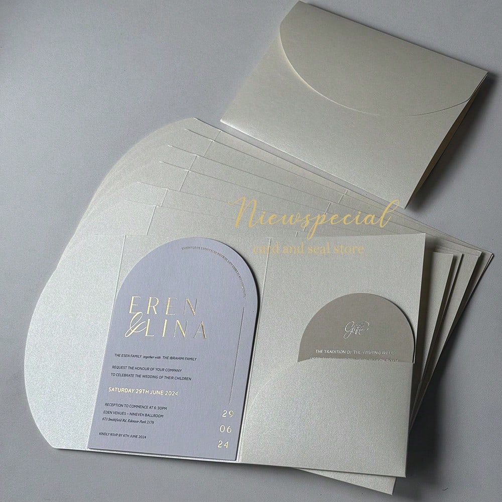 NIEWSPECIAL 10/20/25/50 pieces set of wedding invi...