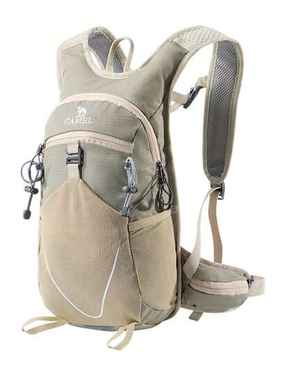 CAMEL CROWN Casual Sports Backpack, Outdoor Cycling Hiking Bag, Lightweight Travel Backpack