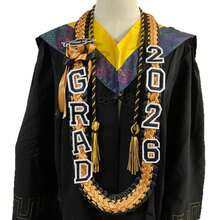 2026 Graduation Ceremony Award Wreath: Widened Double-Layer Graduation , Exquisitely Handcrafted Fabric , And Honor Cord Set - Multicolor - View 25