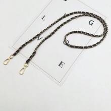 2pcs Wallet Chain Strap, 47 Inch (Approx. 119.4 Cm) Wallet Strap Replacement, DIY Wallet Chain Accessory, Metal Buckle For Crossbody Bag And Handbag - Multicolor - View 10