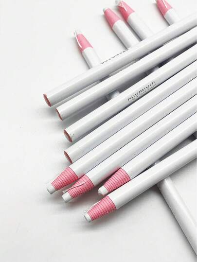 12pcs Fabric Marking Pens, Removable Chalk Pencils, Suitable For Ramadan Decorations, Eid Gifts, Headscarf Sewing And Home Textile DIY Projects