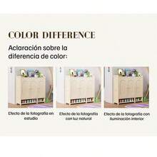 Zapateras Organizador De Zapatos 7 Niveles Con Gran Capacidad Y Estilo Minimalista - Blanco - Ver 10