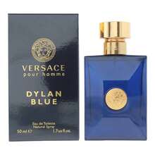 Versace Dylan Blue Pour Homme Mens EDT 50ml Fragrance - Woody & Earthy - View 1