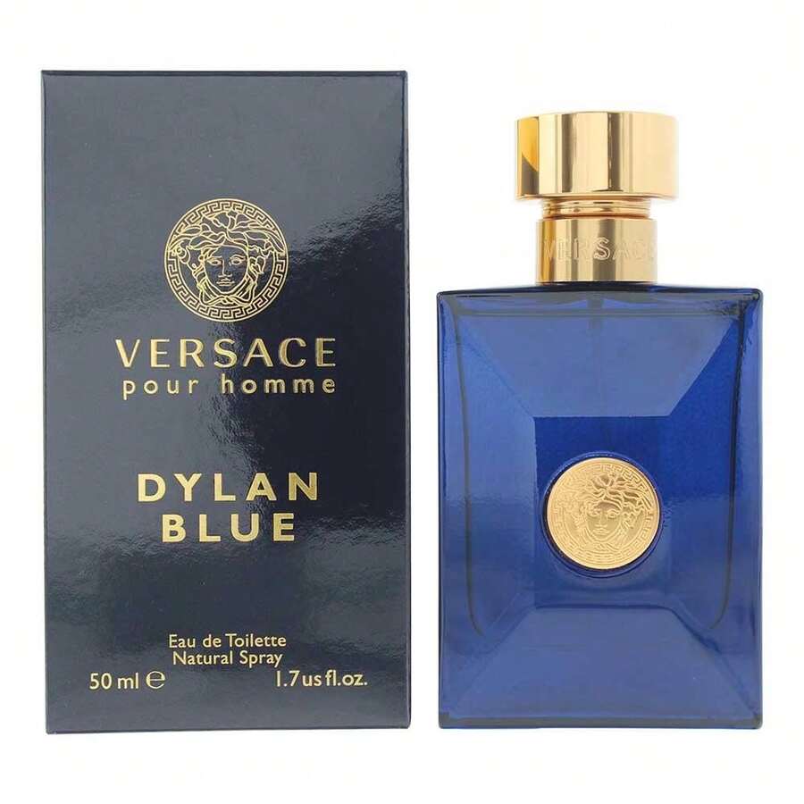 Versace Dylan Blue Pour Homme Mens EDT 50ml Fragrance - Woody & Earthy - View 1
