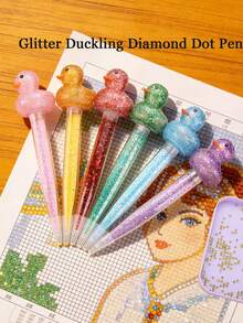 Glitter Duck Diamond Painting Tools, Diamond Painting Tool Accessories, Glitter Duck DIY Diamond Paint Brush, Ergonomic Diamond Art Painting Kit, 5D Diamond Painting Accessories - View 7